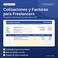 Plantilla Profesional de Cotizaciones y Facturas Automáticas en Excel